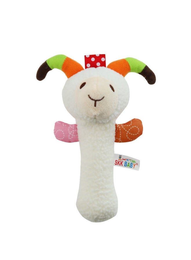 SKKBABY Animal Hand Stick Baby Toy-Color:Sheep - Image 1