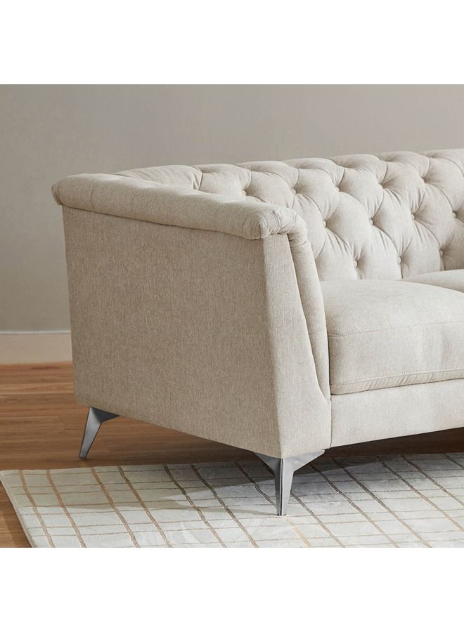 Home Box Hax 3-Seater Fabric Sofa 88x75x216 cm - Image 3