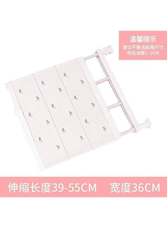 Generic - Wardrobe layered partitions and telescopic storage racks for layered organization and storage - Image 1