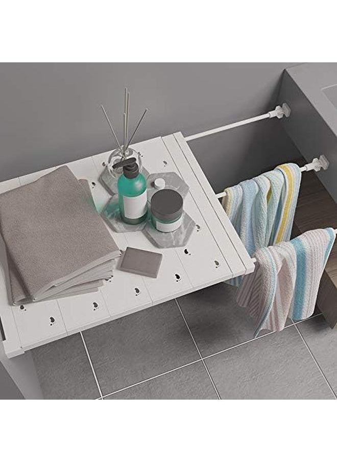 Generic - Wardrobe layered partitions and telescopic storage racks for layered organization and storage - Image 1