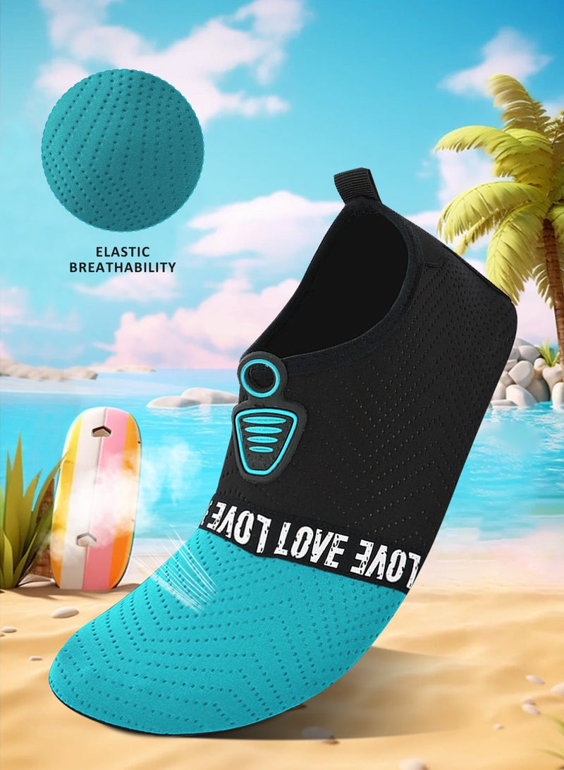 URbazaar Men Swimming Shoes For Women Non Slip And Quick-dry Thermoplastic Rubber Sole Beach Water Shoes Socks For Pool Snorkeling Surfing Kayaking Walking Yoga  - Image 2