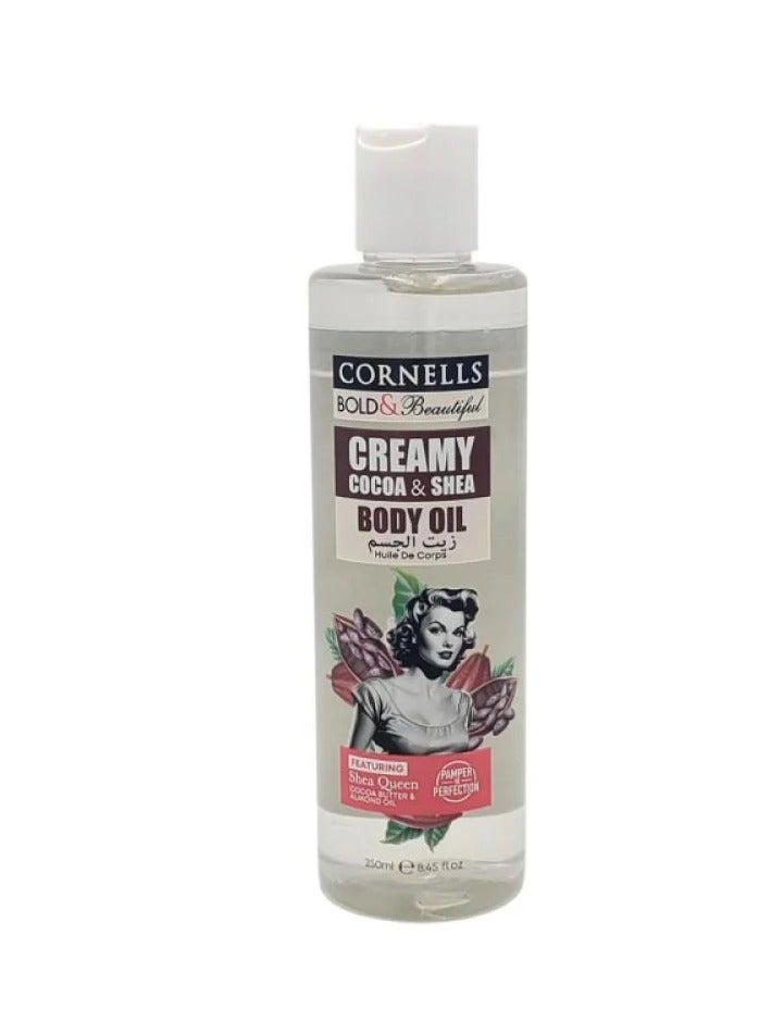 CORNELLS Cocoa  Shea Creamy Body Oil  250Ml