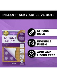 33187 Instant Tacky Dots, 120 Pieces, 1/2 Inch, Art, Craft, Wood - pzsku/ZA428C7FE51E444098EFCZ/45/_/1732780831/06acba44-8b9e-4da1-943e-65b236357b4e