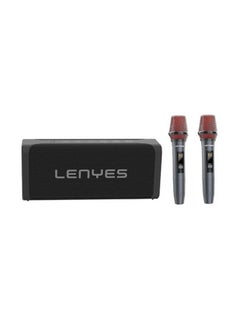 Lenyes Speaker Bluetooth karaoke LENYES S829 80W KTV Wireless Speaker + 2 Microphone Karaoke Bluetooth 5.0 Portable HEAVY BASS Support TWS AUX USB Flash TF Card dll  - Image 2