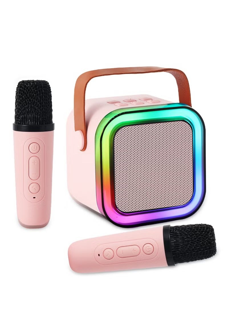 Arabest Mini Karaoke Machine for Adults, Portable Bluetooth Speaker with Wireless Karaoke Microphone, Toys for 3-12 Years Old Boys Girls - Image 1
