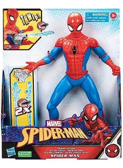 Spider-Man Marvel Thwip Action Figure 13 Inch Scale Action Figure Super Hero Toys For Kids Ages 5 And Up Web Blaster Accessories Included  - Image 4