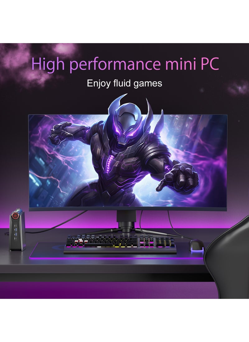 ACEMAGIC - Mini PC with AMD Ryzen9 6900HX(up to 4.9GHz) Processor, 32GB RAM 1TB SSD, 4K HDMI/4K DP2.0/Small PC, WiFi6/Bluetooth5.2 Business/Office/HTPC - Image 1