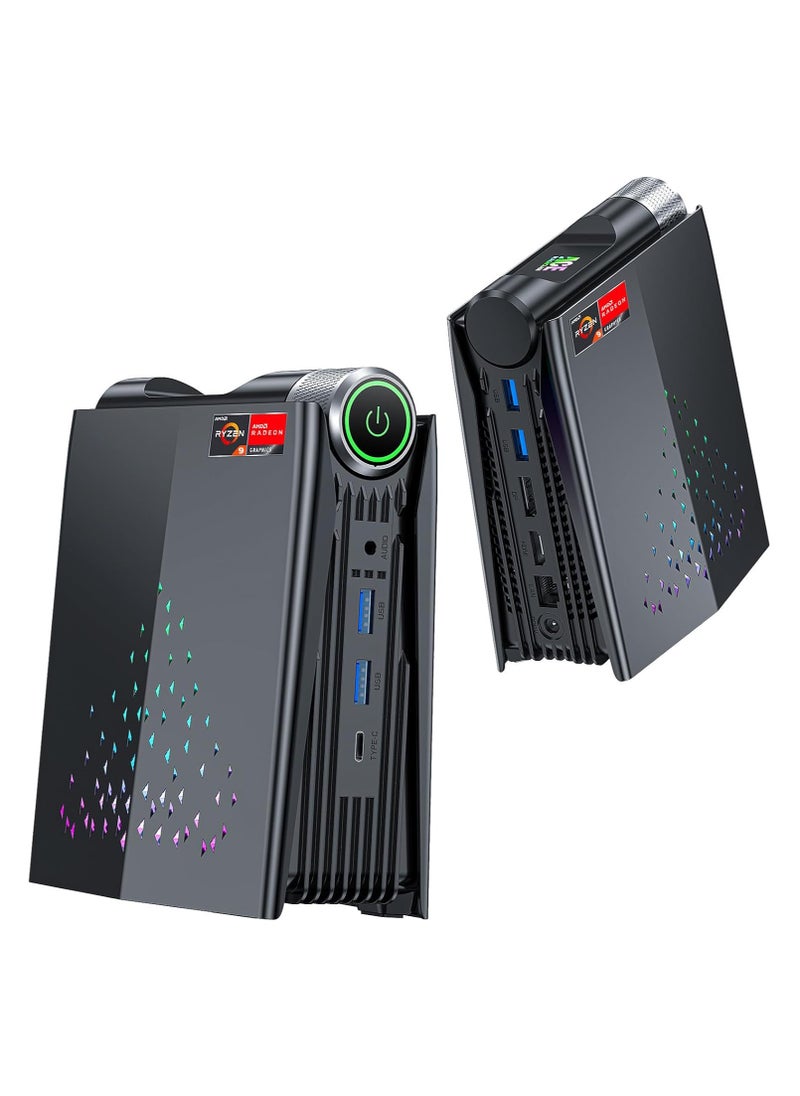 ACEMAGIC - Mini PC with AMD Ryzen9 6900HX(up to 4.9GHz) Processor, 32GB RAM 1TB SSD, 4K HDMI/4K DP2.0/Small PC, WiFi6/Bluetooth5.2 Business/Office/HTPC - Image 1