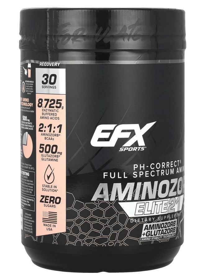 EFX SPORTS AminoZorb® Elite 21 Sour Peach 13.76 oz (390 g) - Image 2