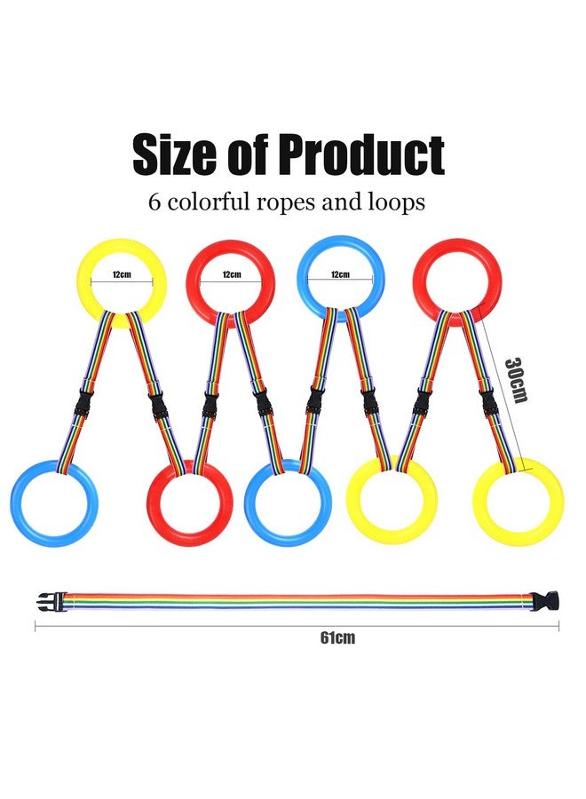 Pacify 12PCS Walking Rope for Preschool, Detachable Toddlers Walking Rope with Lock Handles Toddler Leash Wrist to Wrist for Kids School Kindergarten Outdoor Supplies - Image 1