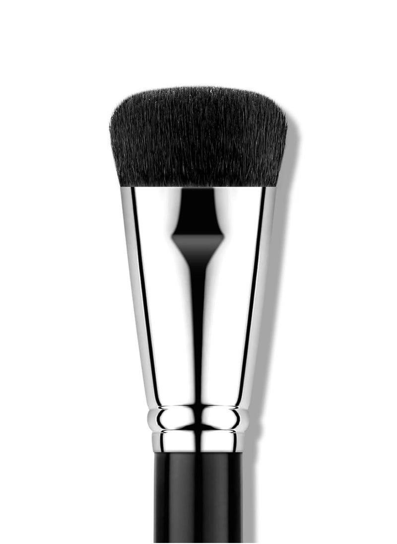 EigshowBeauty - Contour Brush， EigshowBeauty Premium Synthetic Bristles Face Bronzer Brush, Flat makeup brush for Powder Cream Liquid Blending - Vegan & Cruelty-Free Foundation Brush - Image 1