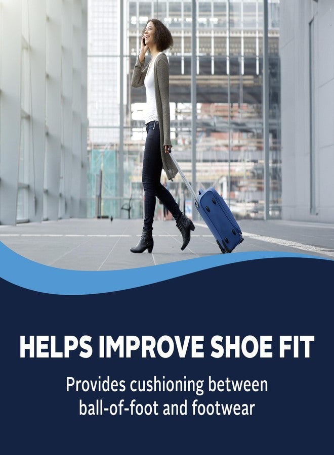 Airplus Gel Ball-of-Foot Cushions- (FSA&HSA Eligible) Clear Gel for Forefoot Comfort, Slippage Prevention, Perfect for Casual and Dress Shoes (2 Pairs) - Image 4