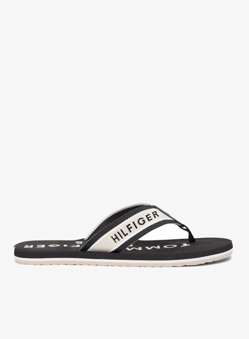 TOMMY HILFIGER Webbing Strap Logo Flip-Flops - Image 2
