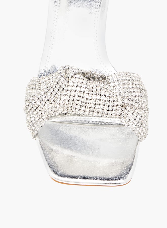 سيليست صنادل نسائية سهلة الارتداء بكعب صغير مزخرف - Image 4