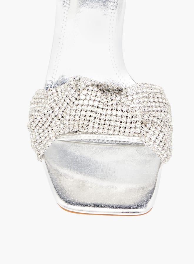 سيليست صنادل نسائية سهلة الارتداء بكعب صغير مزخرف - Image 4