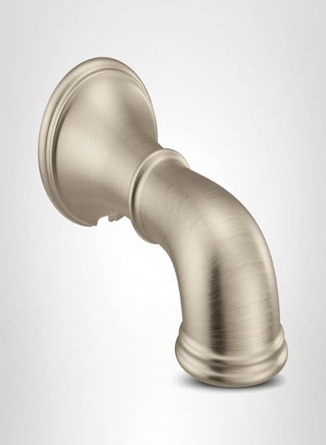 Moen 193371BN Belfield Replacement Tub Non-Diverter Spout 1/2-Inch Slip Fit Connection, Brushed Nickel - Image 3