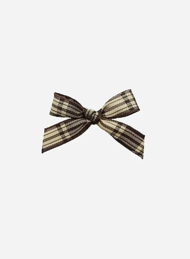 Styli Styli Checked Ribbon Hair Clip