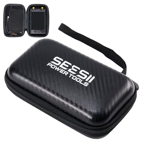 Seesii 4 Inch Protective Case for NanoVNA-H4 & TinySA Ultra: EVA Hard Shell Storage Pouch with Custom Foam for Antenna/Spectrum Analyzer, Waterproof Shockproof Design with Carry Strap - Image 1