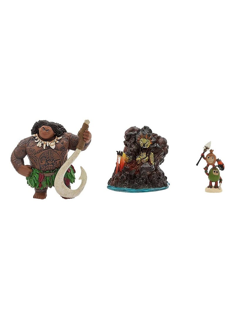 10 Pack Moana Cake Toppers Moana Action Figure Set - Image 3