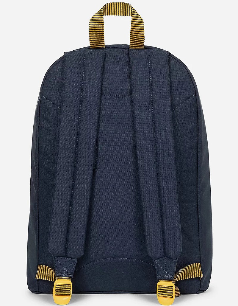 EASTPAK حقيبة ظهر متوسطة للجنسين خارج المكتب (مع حماية للكمبيوتر المحمول) - شريط متباين بحري - Image 3