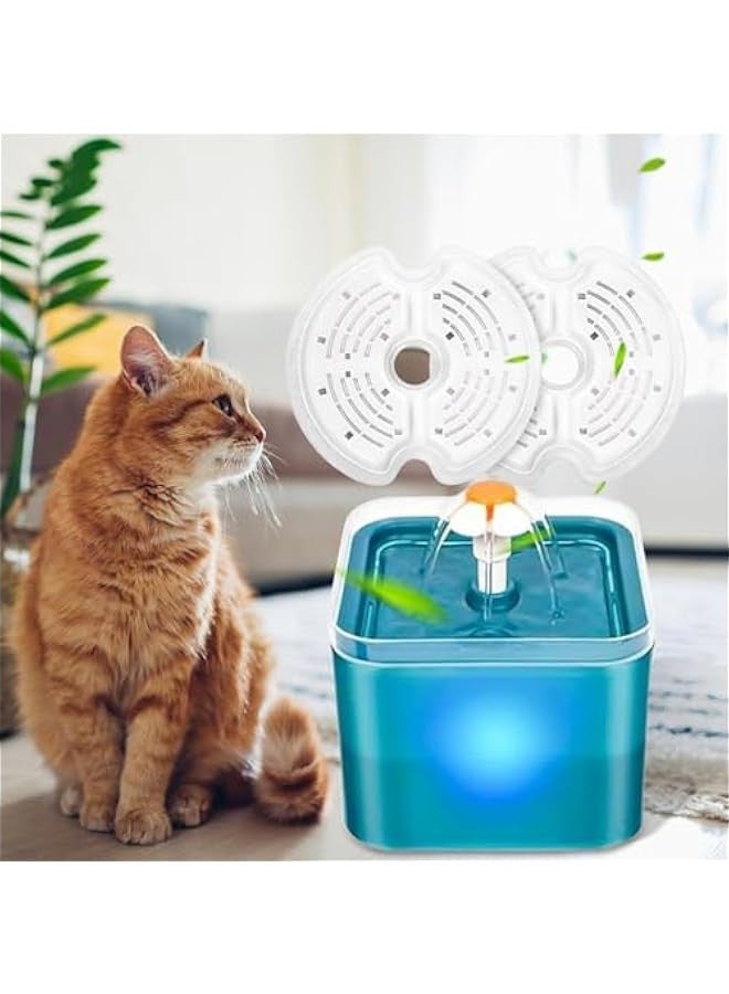 TRASSLE Cat Water Fountain Filters, Pet Water Fountain Filter Replacement Charcoal Water Fountain Filter Compatible with Cat Water Dispenser - Image 5