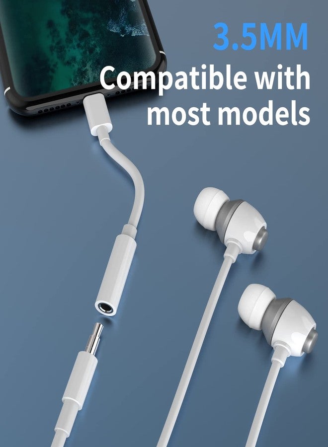 HOYULLI Lightning to 3.5mm Splitter(2Pack)iPhone Aux Adapter for Headphone Jack Cable Dongle for MFI Certified Audio Adaptador Para Music Earbud Earphone Cord Connector for 14 13 12 11 Pro Max 7 8 Plus Ipad - Image 2