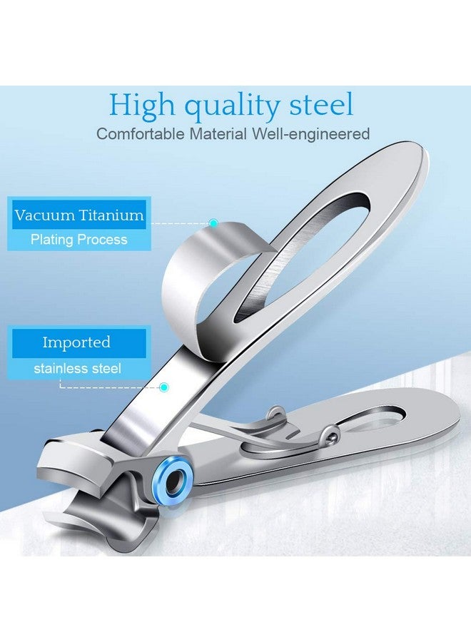Pretty Diva Nail Clippers For Thick Nails Pretty Diva Wide Jaw Opening Oversized Nail Clippers Stainless Steel Heavy Duty Extra Large Toenail Clippers For Seniors Elderly - Image 4