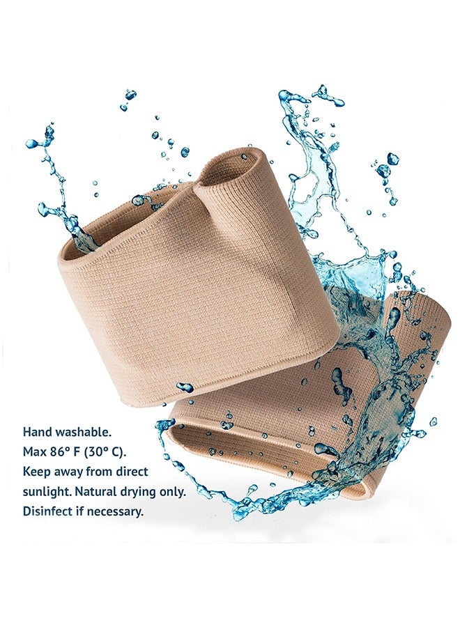 2-Piece Metatarsal Gel Sleeves Forefoot Cushion Pads Set - Image 3