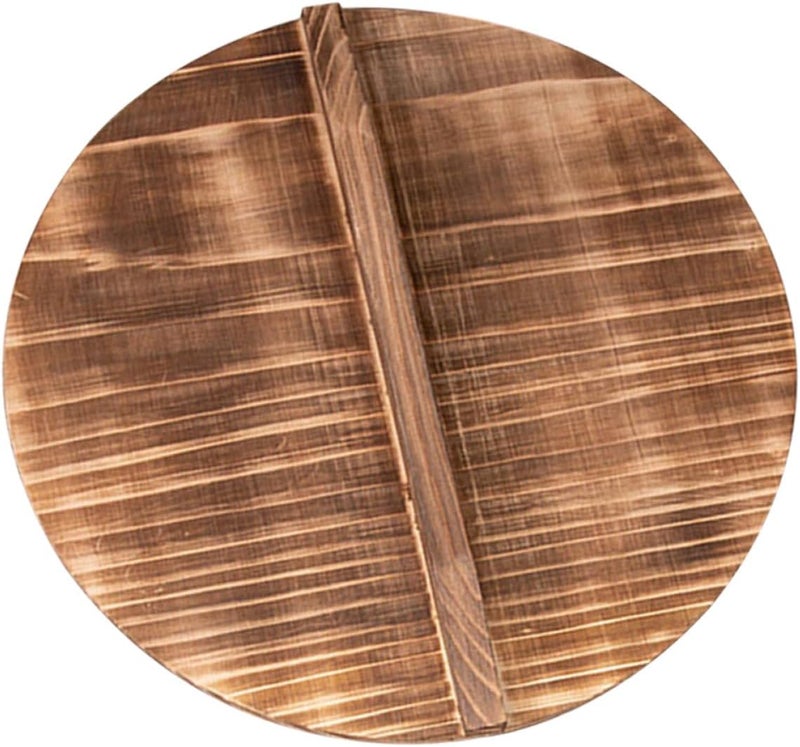 غطاء قدر خشبي للطهي 20×20×1.6 سم، غطاء ووك من الخشب الطبيعي، واقي من تناثر الزيت، غطاء مقلاة أومليت تاماغوياكي للاستخدام المنزلي - Image 1