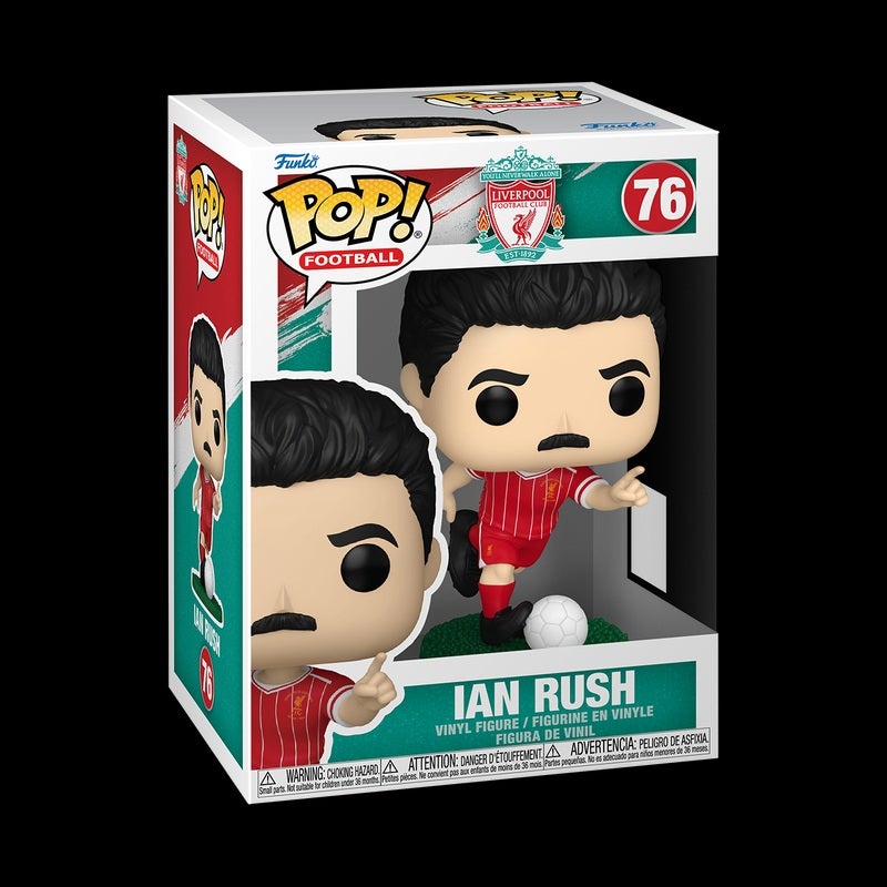 Funko Pop! Football: Liverpool - Ian Rush - Liverpool FC - Collectable Vinyl Figure - Gift Idea - Official Merchandise - Toys for Kids & Adults - Image 2