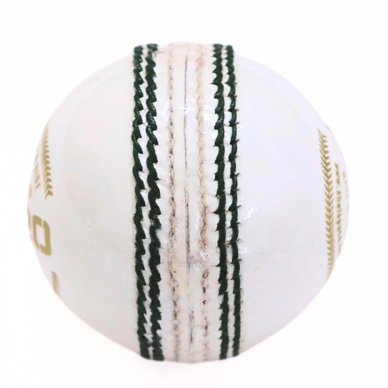 KHELSPACE KS-20 Leather White Cricket Ball | Hand-Stitched | Professional Grade | Ideal for Day/Night Matches, Practice & Tournaments (1) - Image 4