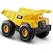 CAT Construction Toys Construction Fleet 10 Dump Truck Toy HeavyDuty Plastic Working Tilting Bed FreeRolling Wheels IndoorOutdoor Sandbox Truck for Toddlers Kids Ages 26 - Image 2