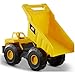 CAT Construction Toys Construction Fleet 10 Dump Truck Toy HeavyDuty Plastic Working Tilting Bed FreeRolling Wheels IndoorOutdoor Sandbox Truck for Toddlers Kids Ages 26 - Image 4