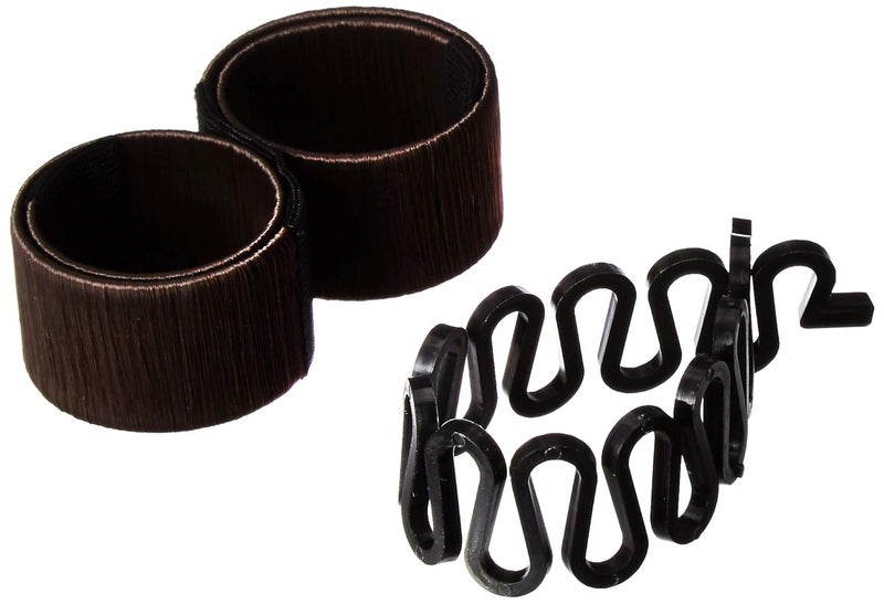 Chanderkash Stylish Hair Bun Maker 2 Pieces with French Braiding Tool Braider for Womens - Image 2