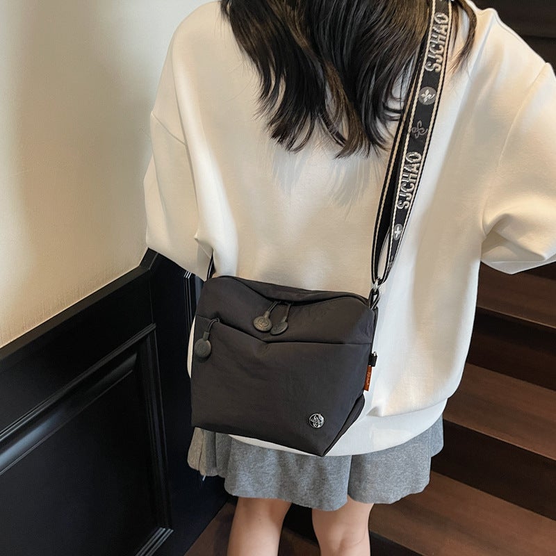 Youzuo Women's Premium Waterproof Colour-Block Fabric Crossbody Bag 2025 for Casual Commute - Image 2