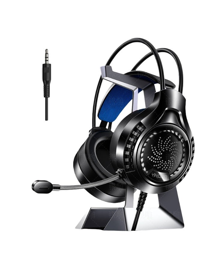 KUYING New Noise Cancelling Wired Hair Head Wearable Headphones 