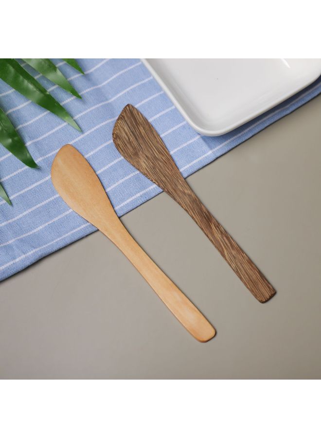 Natural Log Small Spoon Disposable Spoon Honey Spoon Jam Spoon Medicine Spoon Small Wooden Spoon Ice Cream-Color:Upgraded Lotus Wood Lacquer-free Deep-mouth Small Round 13.3cm  - Image 5