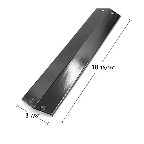 Hongso 18 15/16 inch Porcelain Steel Heat Plates Replacement for Chargriller 5050 3000 3001 3008, CharGriller 3030 3070 3072 4000 4208 5072 5252 5650, King Griller 3008 5252 Gas Grill Models, 3pcs - Image 2