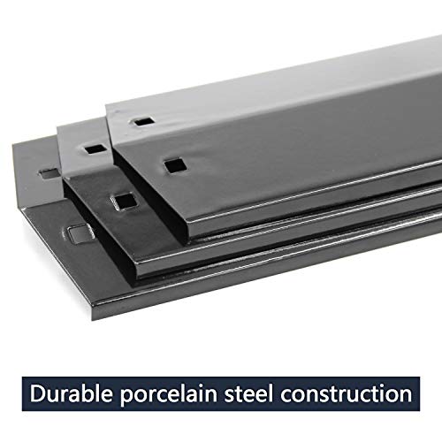 Hongso 18 15/16 inch Porcelain Steel Heat Plates Replacement for Chargriller 5050 3000 3001 3008, CharGriller 3030 3070 3072 4000 4208 5072 5252 5650, King Griller 3008 5252 Gas Grill Models, 3pcs - Image 5
