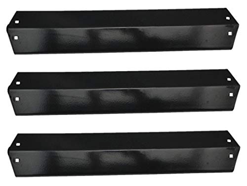 Hongso 18 15/16 inch Porcelain Steel Heat Plates Replacement for Chargriller 5050 3000 3001 3008, CharGriller 3030 3070 3072 4000 4208 5072 5252 5650, King Griller 3008 5252 Gas Grill Models, 3pcs - Image 3
