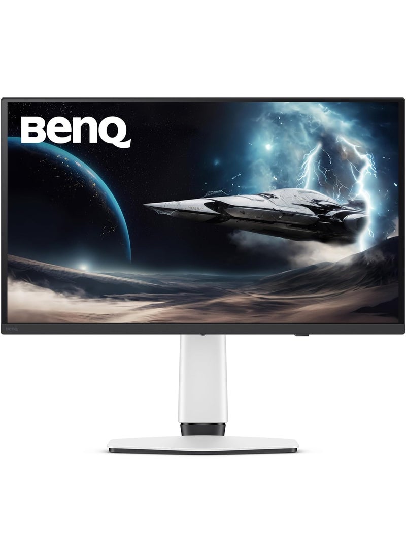 بين كيو شاشة الألعاب BenQ EX271UZ 27 بوصة 4K OLED 240Hz USB-C (90W) MOBIUZ الجيل الرابع QD-OLED 0.03 مللي ثانية، 166 بكسل لكل بوصة، eARC، لون طيفي، مركز USB وKVM، نقل الألوان، المملكة العربية السعودية - ضمان 3 سنوات - Image 2