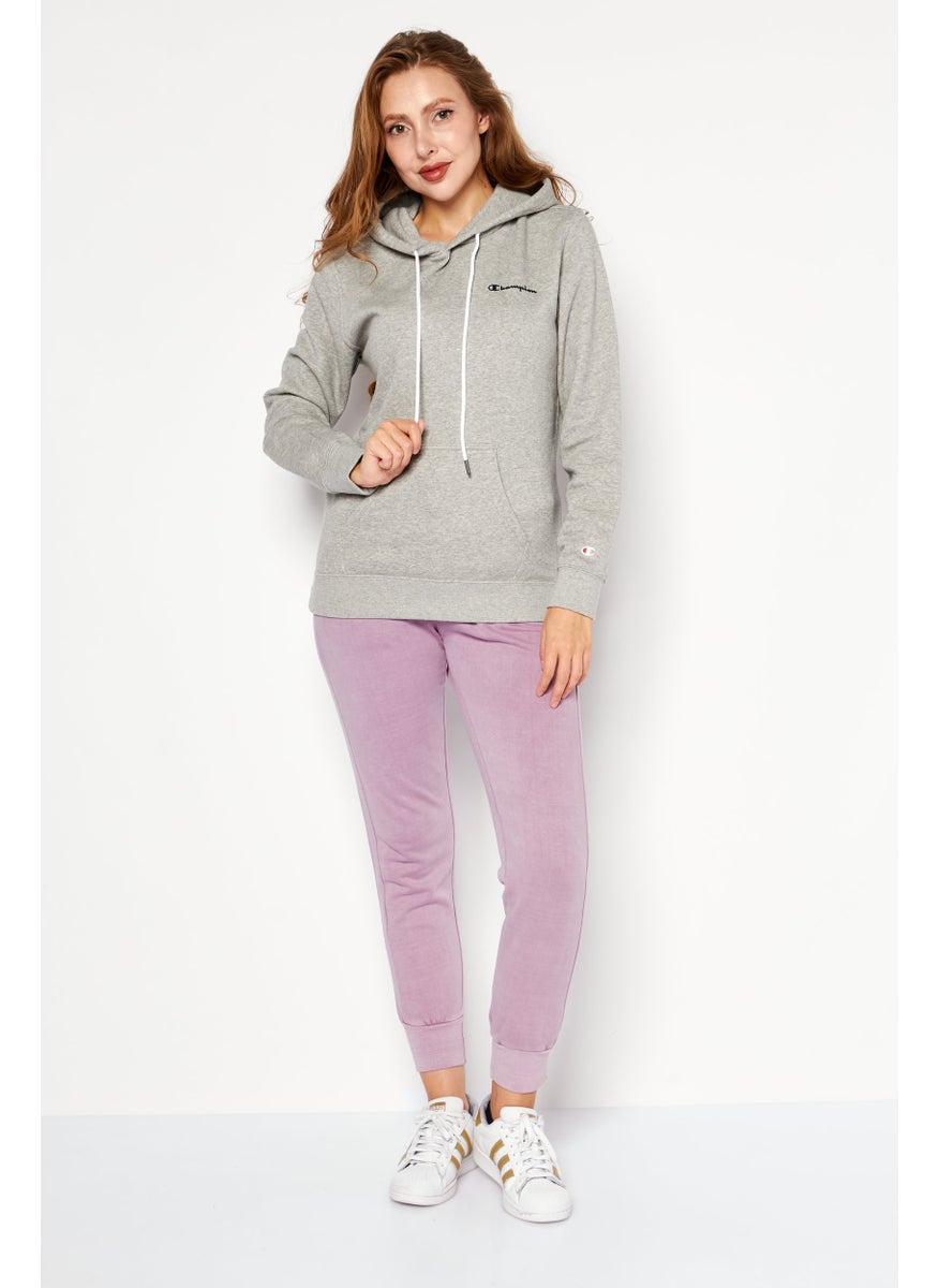 Champion Women Sportswear Fit Training Hoodie, Grey  - Image 3