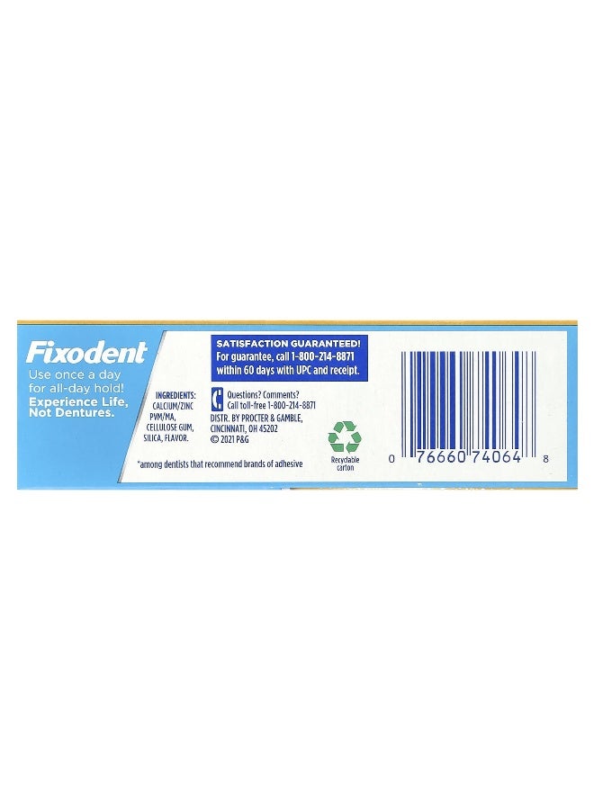 Fixodent, Denture Adhesive Powder, Extra Hold, 2.7 oz (76 g) (Packaging may vary) - Image 3