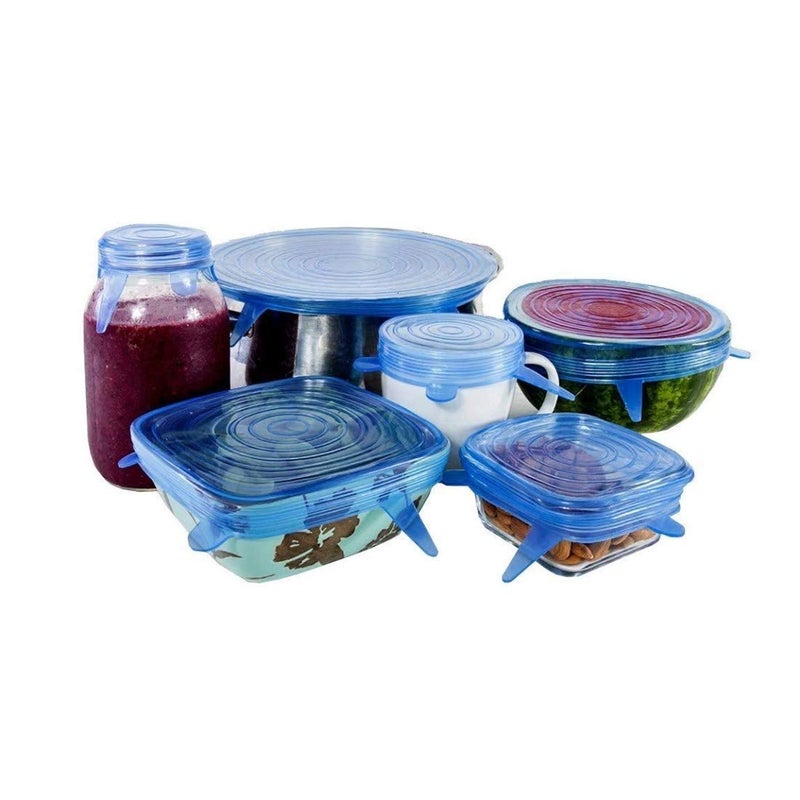KPS BPA Free Silicone Stretch Lids-Set of 6 Pcs - Image 5