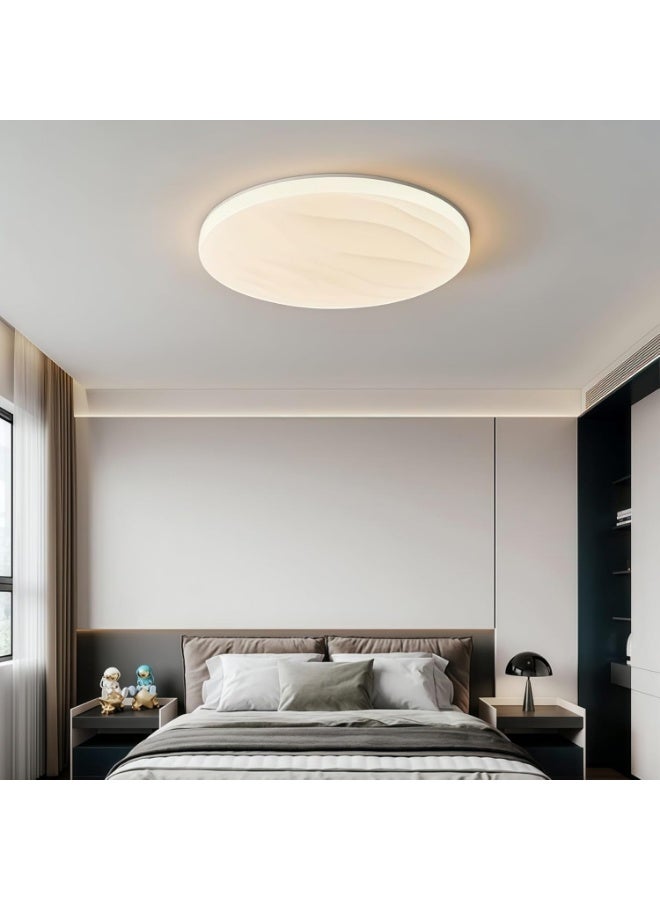 AFN مصباح سقف LED عصري بنقوش زخرفية، مصباح سقف مُثبّت على السطح مناسب لغرف المعيشة والنوم والممرات، وحدة إضاءة موفرة للطاقة مثبتة على السقف للاستخدام المنزلي الداخلي - Image 5