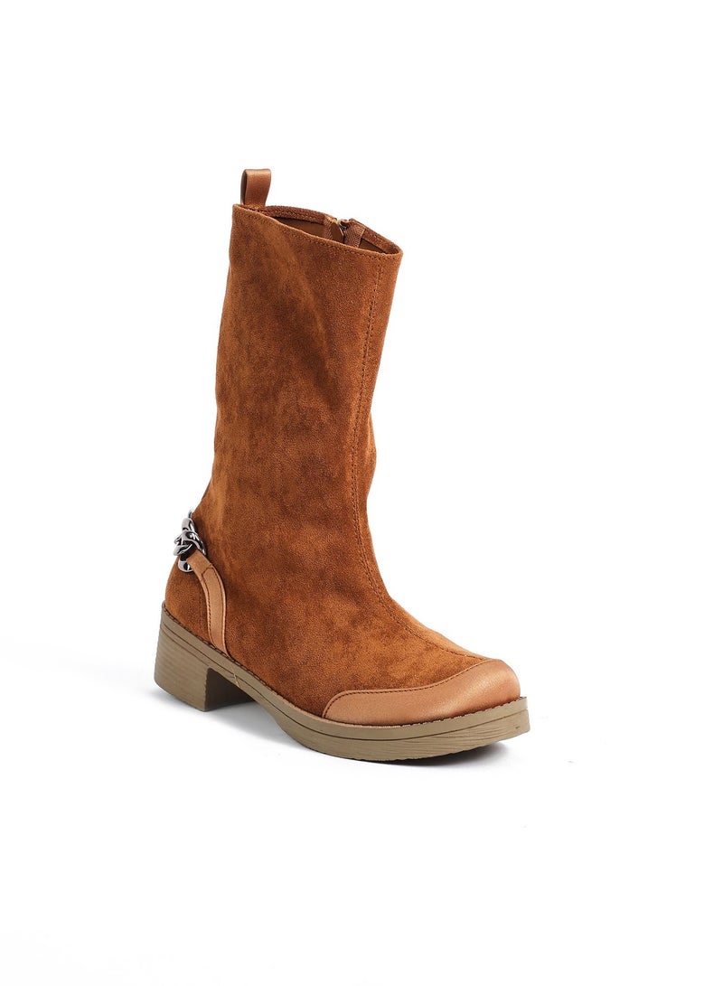 Zahwa Boot Sedue Satain Matt With Uncle Accesorise - Image 4