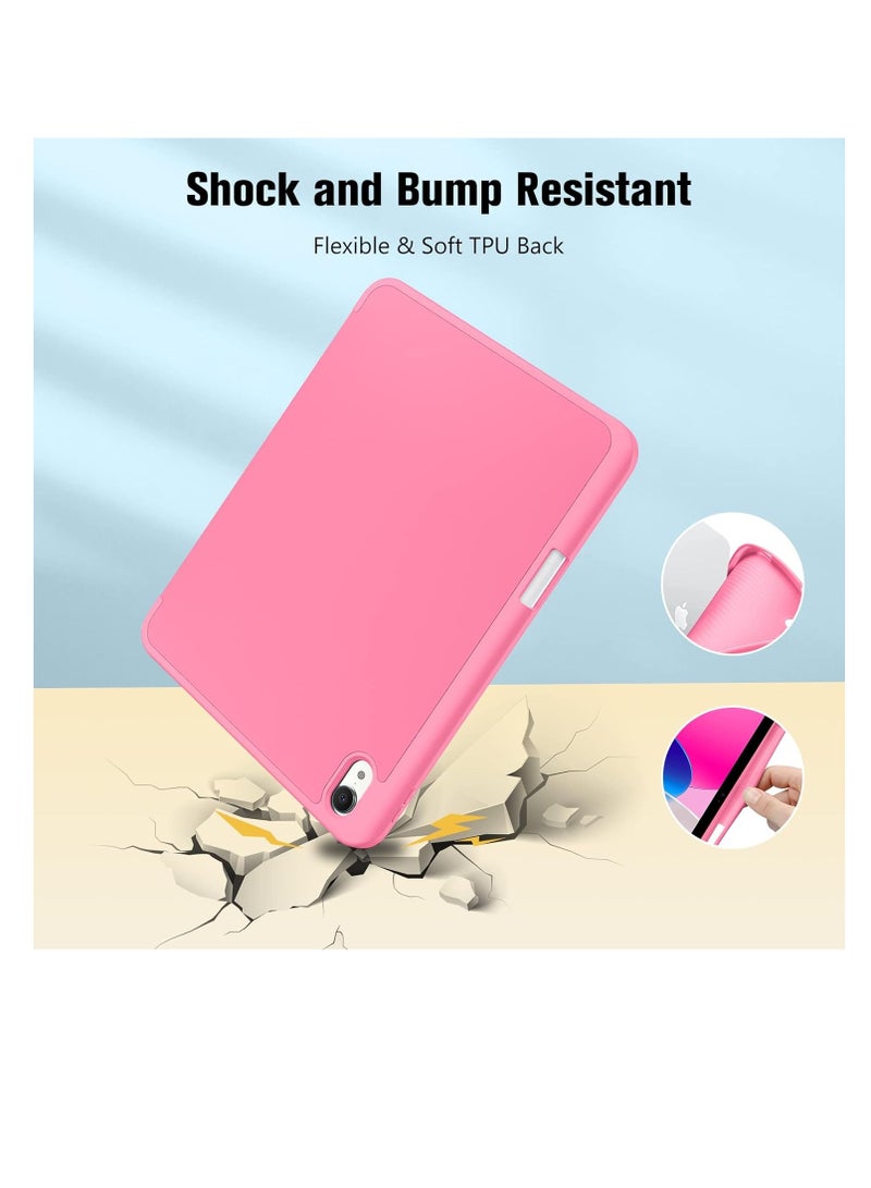 FOCUS Protective iPad 10th Gen 10.9 Case 2022, Slim Stand Smart Cover With Pencil Holder And Trifold Stand - Image 5