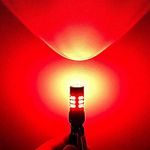 Automaze 1157 LED Brake Light, BAY15D 2057 2357 7528 LED Bulbs, Brightness Tail Brake Lights 12-24V, LED Replacement Bulb for Reverse Trunk Cargo 3rd Brake Light, Pack of 2 (Red) - Image 5