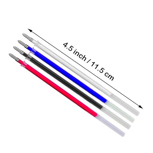 Aakriti 100pcs Heat Erasable Fabric Pens, Multicolor (Red, Blue, Black, White) for Tailors, Sewing & Quilting - Image 5