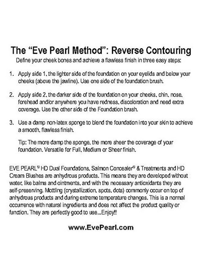 EVE PEARL Hd 50:50 Dual Foundation Full Coverage Long Lasting Lightweight Texture Vitamin E Skincare (Deep)  - Image 5